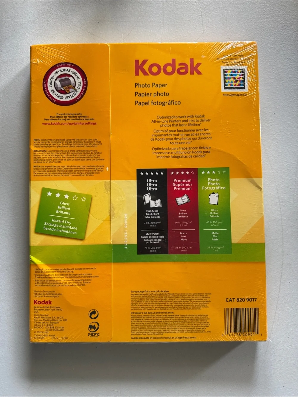 Kodak Gloss White Photo Paper Pack - Picture 2 of 12